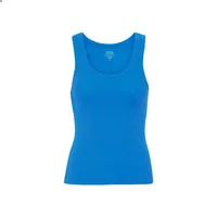 Women's ribbed tank top Colorful Standard Organic pacific blue