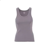 Women's ribbed tank top Colorful Standard Organic purple haze