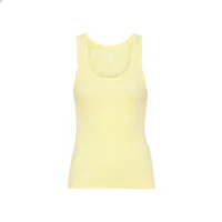 Women's ribbed tank top Colorful Standard Organic soft yellow