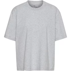 Colorful Standard Oversized Organic T-Shirt Unisex - T-Shirts Colorful Standard - Grey - CS2056-HG-S - Size: S