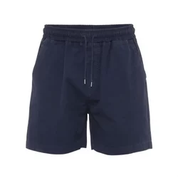 Twill Shorts Colorful Standard Organic Navy Blue