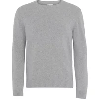 Wool round neck sweater Colorful Standard Classic Merino heather grey