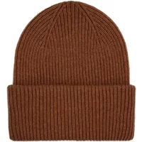Wool hat Colorful Standard Merino coffee brown