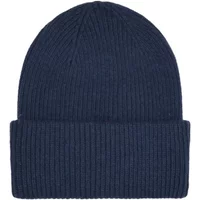 Woolen hat Colorful Standard Merino navy blue