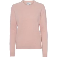 Women's wool round neck sweater Colorful Standard Classic Merino faded pink