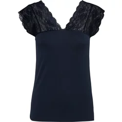 Women's Lace T-Shirt Culture Poppy