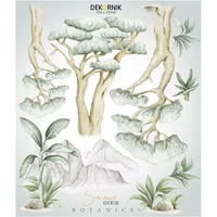 Baby stickers Dekornik Savanna Botanics Plants Template