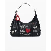 Schultertasche Damen Desigual Wow Heaven Maxi