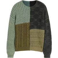 Pullover Desigual Patches Washed
