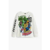 Long sleeve T-shirt Desigual Incredible Marvel