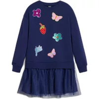Mädchenkleid Desigual Stickers