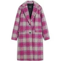 Women's coat Desigual Pinkcheck