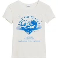 Women's T-shirt Desigual Repris Planet