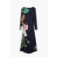 Kleid mit langen Ärmeln, Damen Desigual Patch Fiona