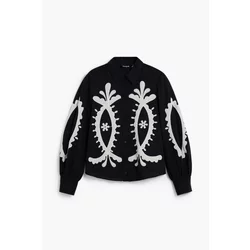 Women's Long Sleeve Shirt Desigual Flora Women's Long Sleeve Shirt Desigual Flora