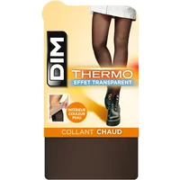 Warm and Transparent Tights for Women DIM Thermo