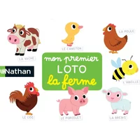 Jeux de société mon premier loto ferme Diset