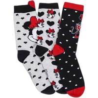 Women's socks Disney Minnie Hearts (x12)