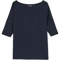 Damen T-Shirt mit U-Boot-Ausschnitt Diverse Lonsa 261