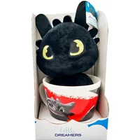 Mug and plush Dreamworks Animation How to Train Your Dragon Toothless