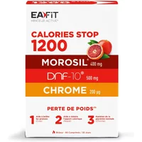 Brûle Graisse Morosil Chrome EA Fit Calorie Stop 1200 DNF10