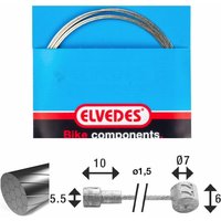 Velo Store - UK Brake cable 1x19 slick stainless steel wire ø1,5mm v-head ø5,5x10 and t Elvedes | Extra 10% off with Subscription, Postage £16.79 to UK Fedex.