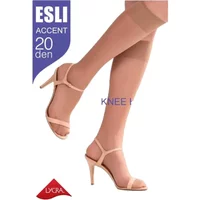 Kniestrumpfsocken, Damen Esli ACCENT 20 (2 pairs)