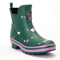 Women's rubber rain boots Evercreatures Chicken