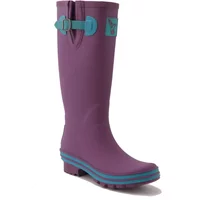 Women's rain boots Evercreatures Eggplant