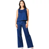 Women's flared jeans F.A.M. Paris Fauve