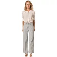 Women's Flared Cotton Jeans F.A.M. Paris Forest