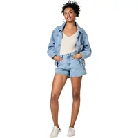 Women's oversized denim jacket F.A.M. Paris Vicky Embro