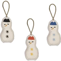 Objet décoratif Fabelab Snowman (x3)