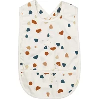 Crossed bib for kids Fabelab Terrazzo