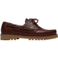 Leather boat shoes Faguo Larch