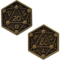 Archiefkast Fanattik Dungeons & Dragons: Class Cards and D20 Flip Coin