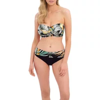 Women's underwired twist detail swimsuit top Fantasie Bamboo Grove