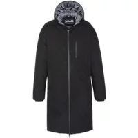 Long zipped jacket with welded seams Schott