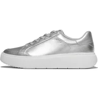 Metallic leather trainers for women FitFlop Rtg