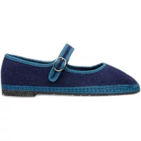 Linen Ballerinas Women Flabelus Mary Jane