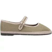 Leinen Ballerinas Damen Flabelus Mary Jane
