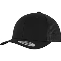 Kinder Trucker Cap mit gebogenem Schirm Flexfit Retro