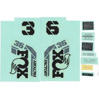 Velo Store - UK Bike fork sticker kit Fox Factory 2025 36 F-S | Extra 10% off with Subscription, Postage £16.79 to UK Fedex.