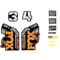 Velo Store - UK Fox Racing Decal kit Fox 2021, 34, E-Bike+, F-S, Logo, Fork | Extra 10% off with Subscription, Postage £16.79 to UK Fedex.