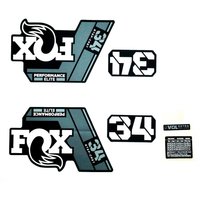 Velo Store - UK Fox Racing Decal kit Fox 2022, 34 SC, P-SE, Logo, Fork | Extra 10% off with Subscription, Postage £16.79 to UK Fedex.