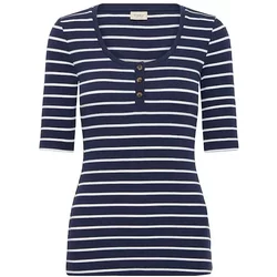 Women's T-Shirt Fransa Hizamond Stripe 32