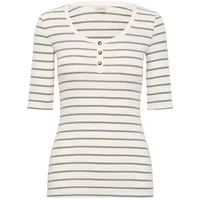 Women's T-shirt fransa Hizamond Stripe 32