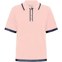 Polo-Shirt Damen fransa Contrast