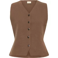 Ärmelloser Cardigan für Frauen fransa Ita 1