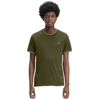 T-shirt with double piping Fred Perry